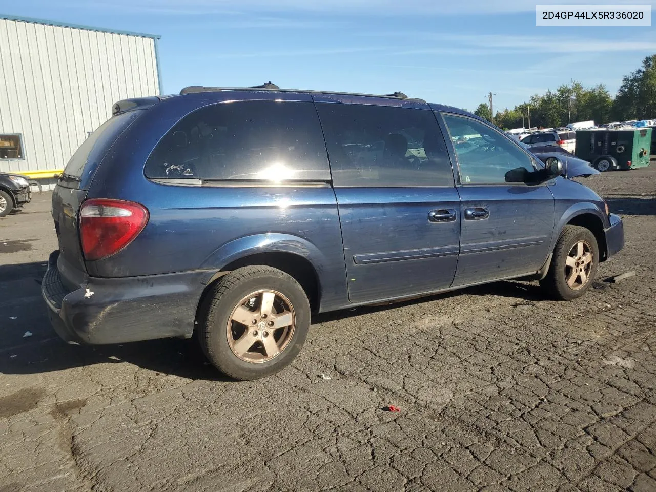 2005 Dodge Grand Caravan Sxt VIN: 2D4GP44LX5R336020 Lot: 72940854