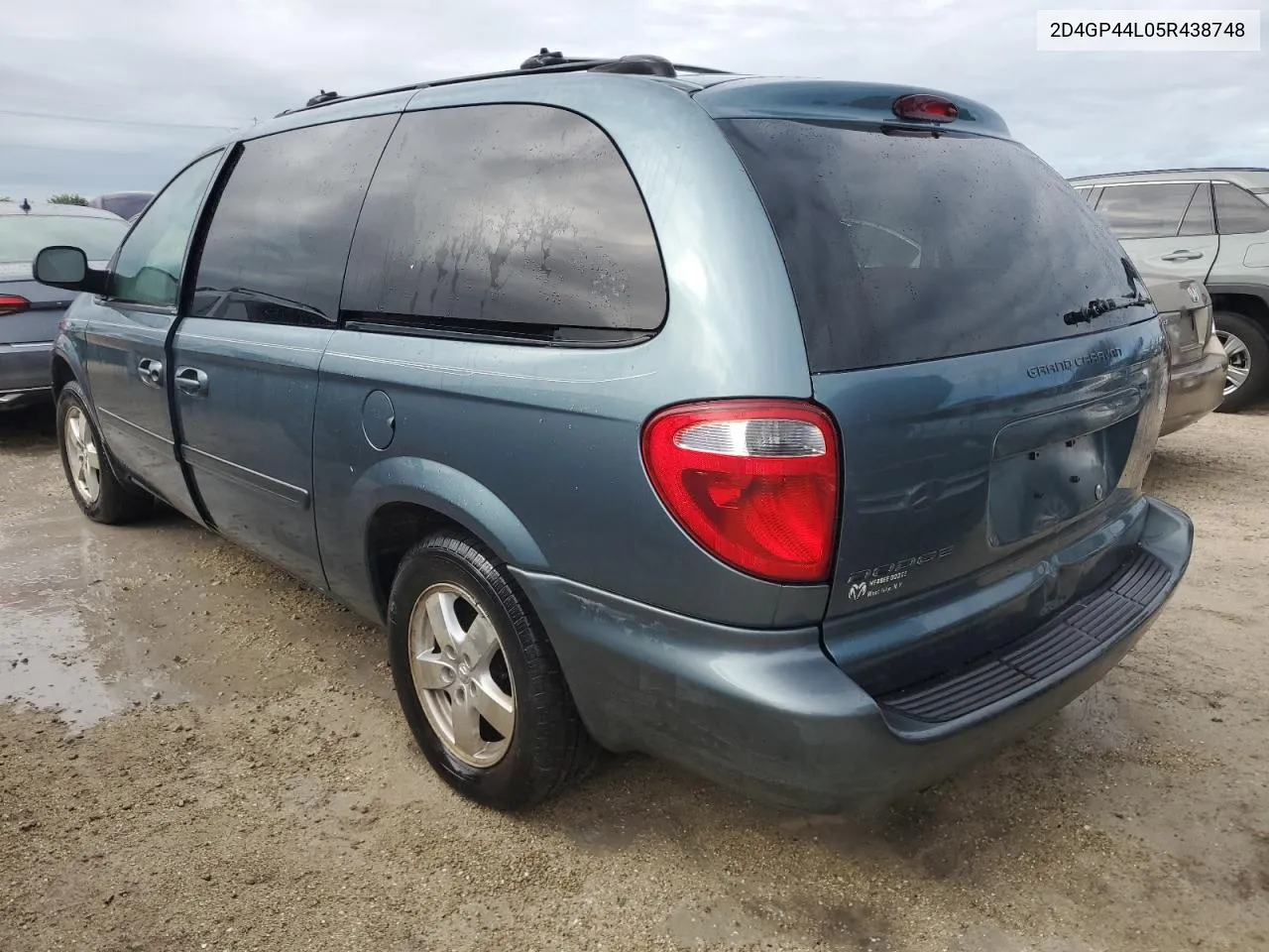 2005 Dodge Grand Caravan Sxt VIN: 2D4GP44L05R438748 Lot: 74172024