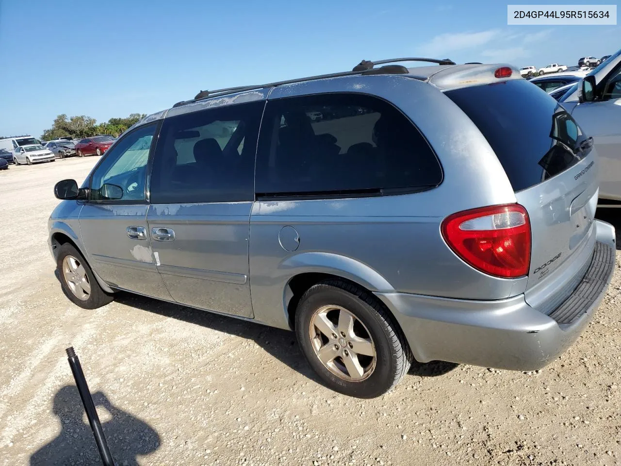 2005 Dodge Grand Caravan Sxt VIN: 2D4GP44L95R515634 Lot: 74248204