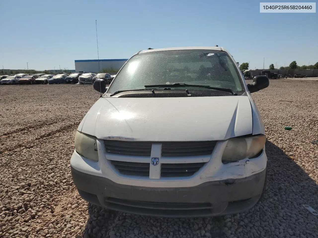 2005 Dodge Caravan Se VIN: 1D4GP25R65B204460 Lot: 74793604