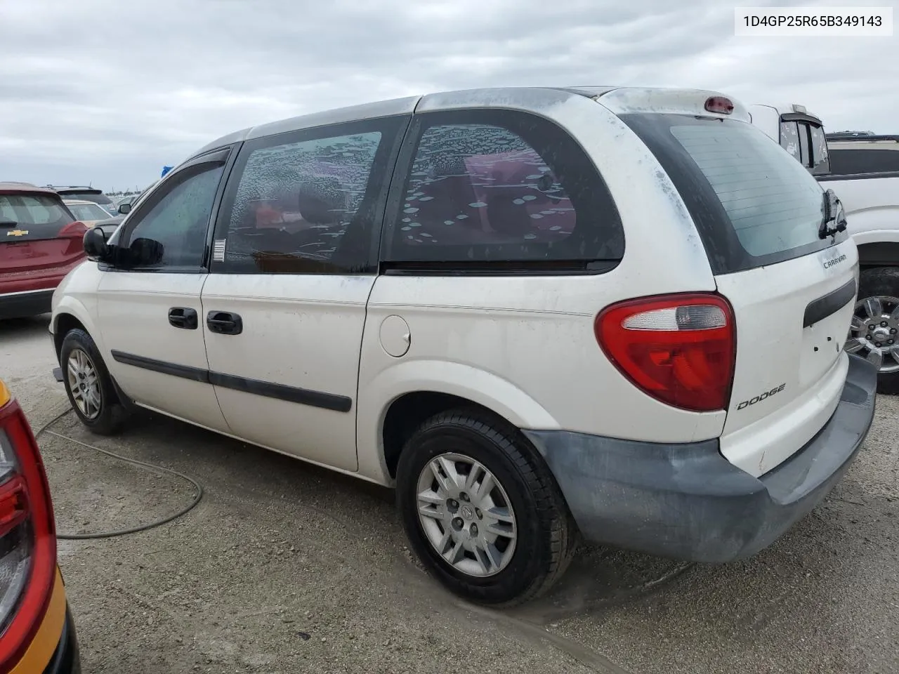 2005 Dodge Caravan Se VIN: 1D4GP25R65B349143 Lot: 74966444