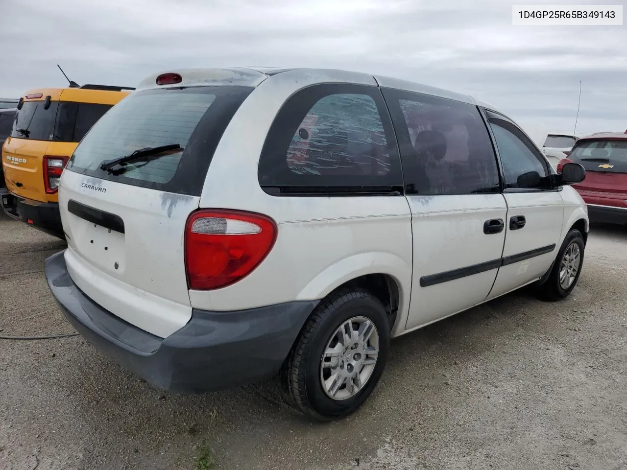 2005 Dodge Caravan Se VIN: 1D4GP25R65B349143 Lot: 74966444