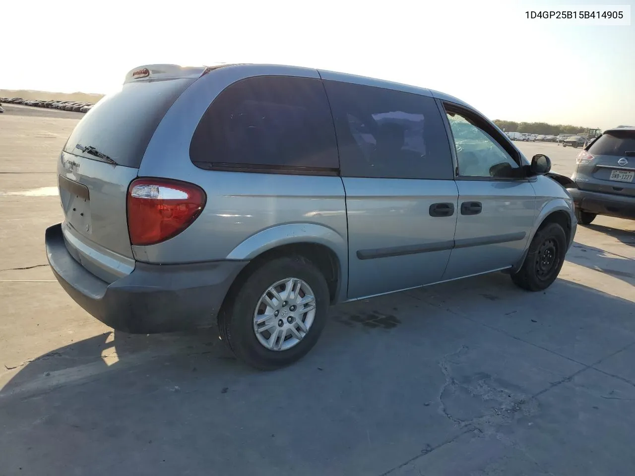 2005 Dodge Caravan Se VIN: 1D4GP25B15B414905 Lot: 75007194