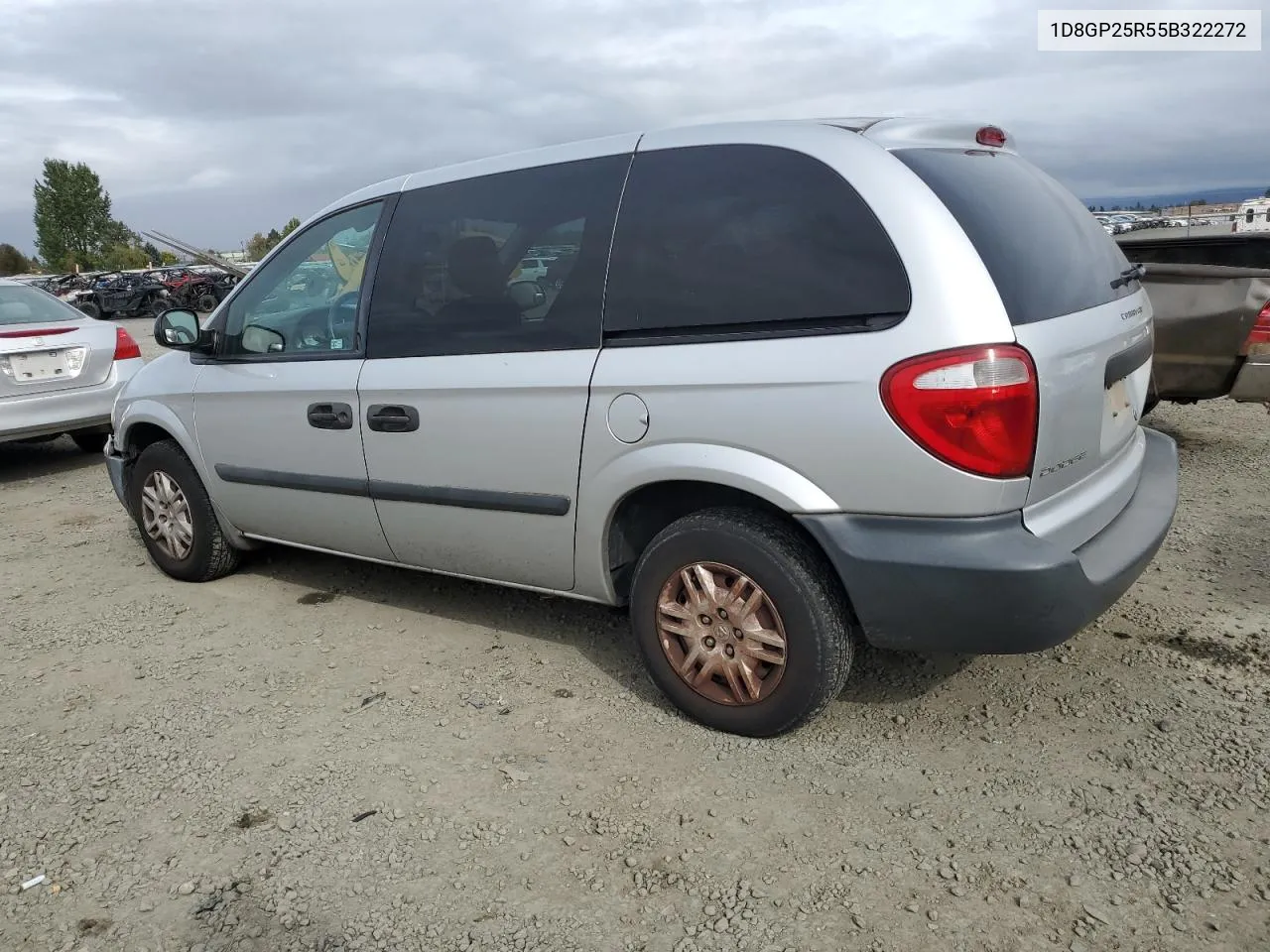 2005 Dodge Caravan Se VIN: 1D8GP25R55B322272 Lot: 75350484