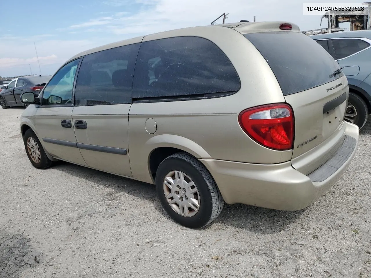 2005 Dodge Grand Caravan Se VIN: 1D4GP24R55B329628 Lot: 75571434