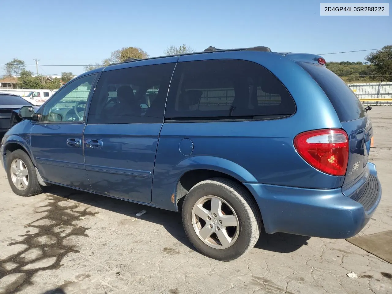 2005 Dodge Grand Caravan Sxt VIN: 2D4GP44L05R288222 Lot: 75776424