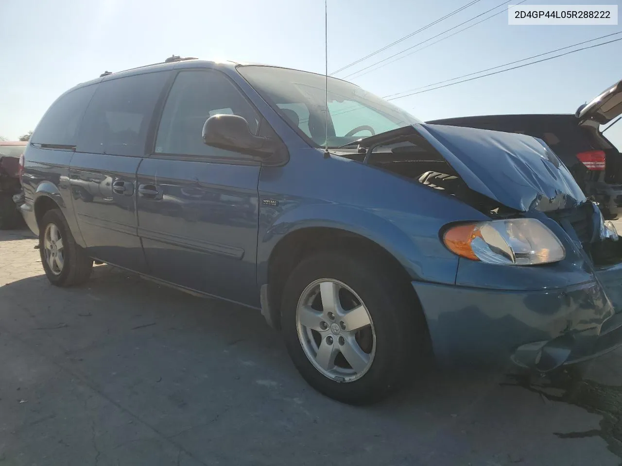 2D4GP44L05R288222 2005 Dodge Grand Caravan Sxt