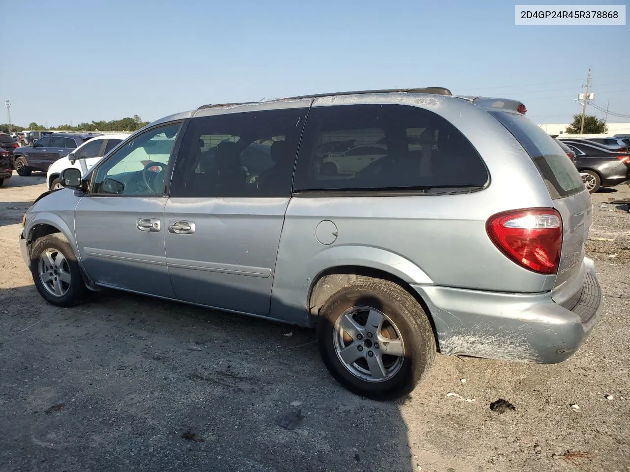 2005 Dodge Grand Caravan Se VIN: 2D4GP24R45R378868 Lot: 75954874