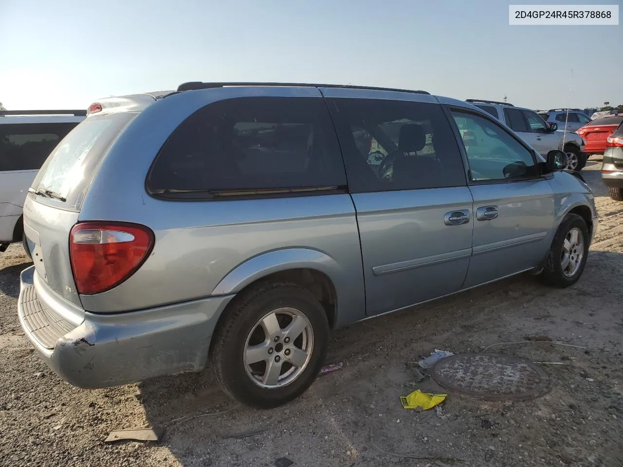 2005 Dodge Grand Caravan Se VIN: 2D4GP24R45R378868 Lot: 75954874