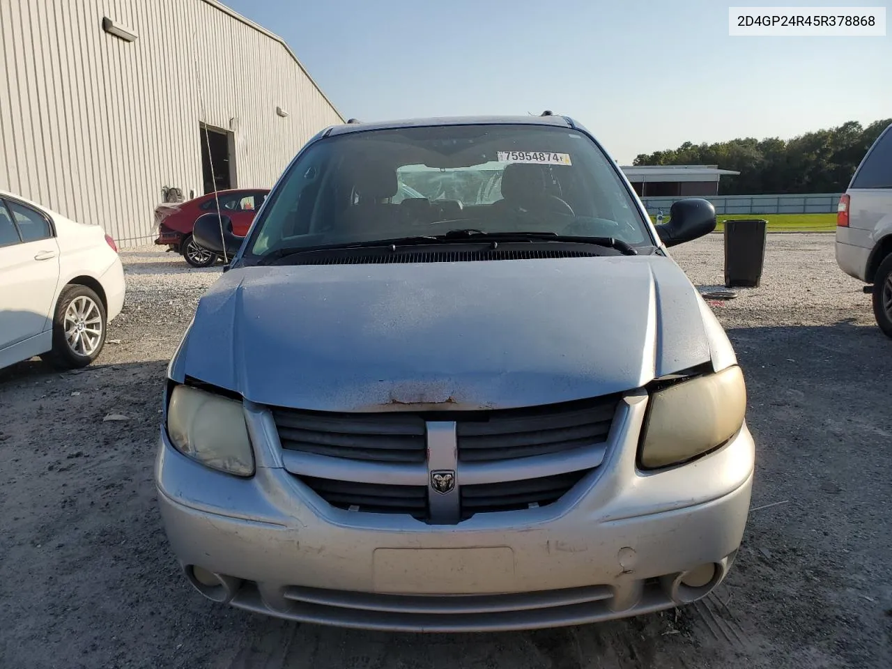 2005 Dodge Grand Caravan Se VIN: 2D4GP24R45R378868 Lot: 75954874