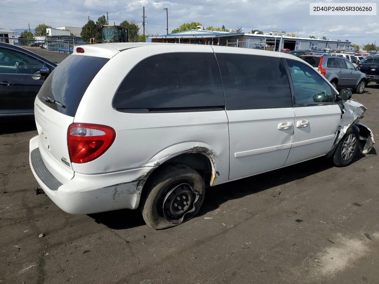 2005 Dodge Grand Caravan Se VIN: 2D4GP24R05R306260 Lot: 76123534