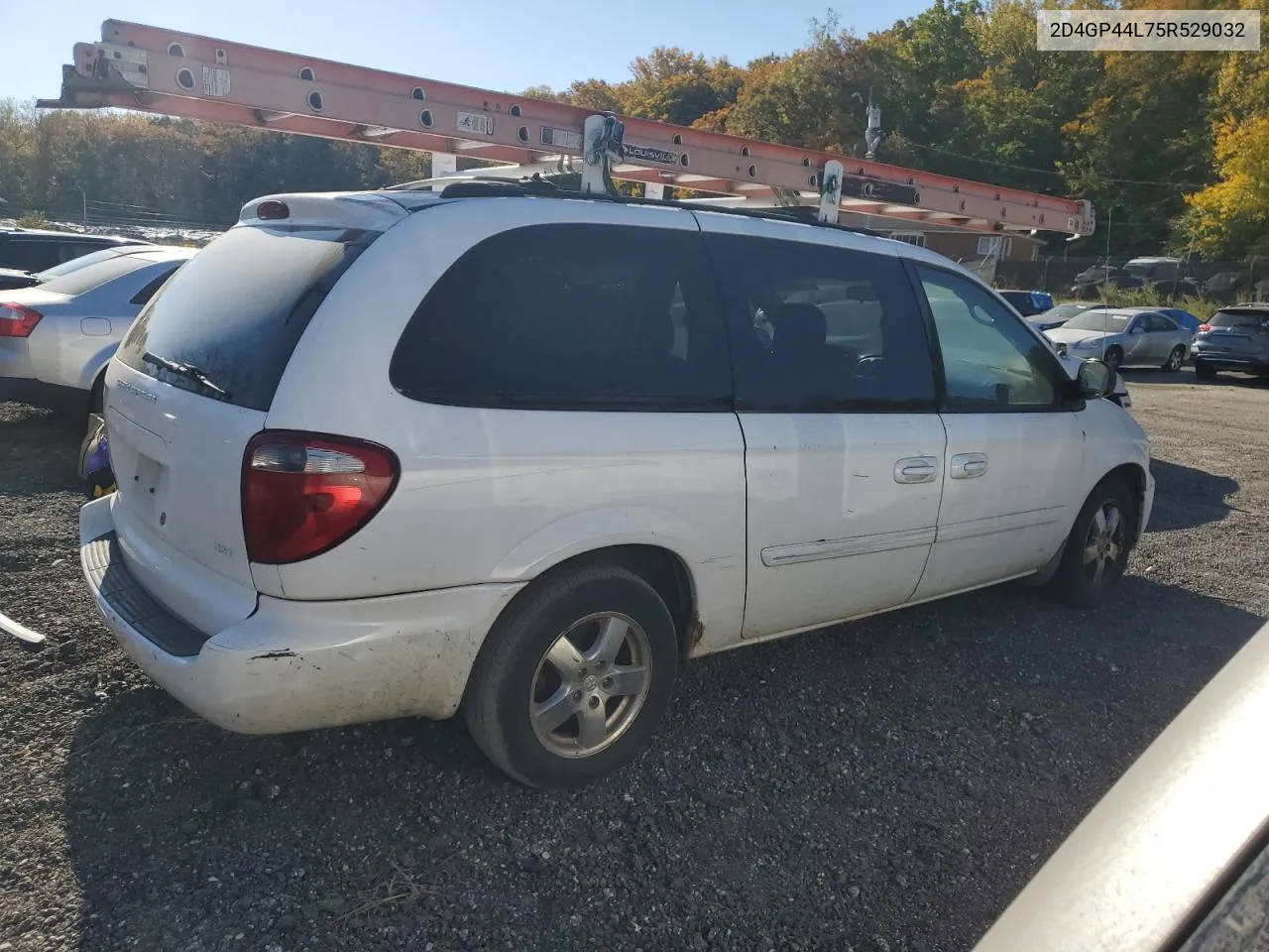 2005 Dodge Grand Caravan Sxt VIN: 2D4GP44L75R529032 Lot: 76691054