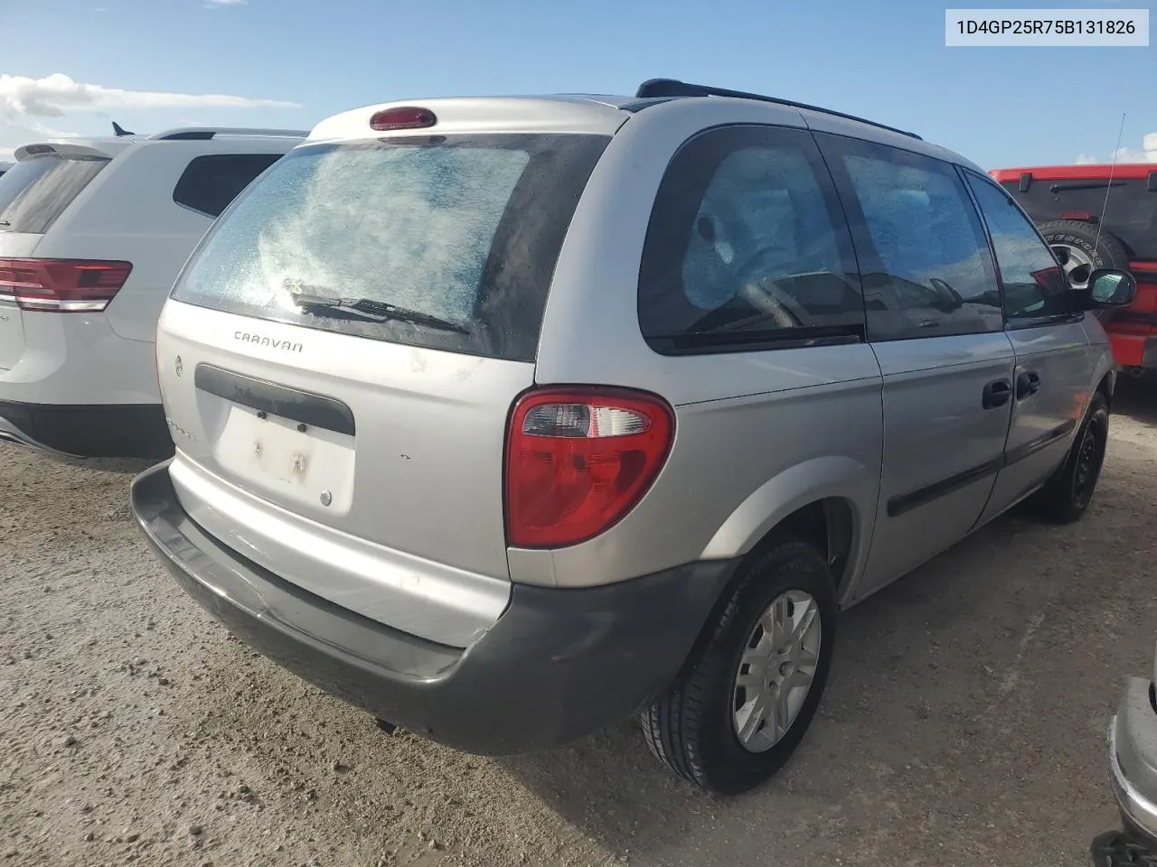 2005 Dodge Caravan Se VIN: 1D4GP25R75B131826 Lot: 76710684