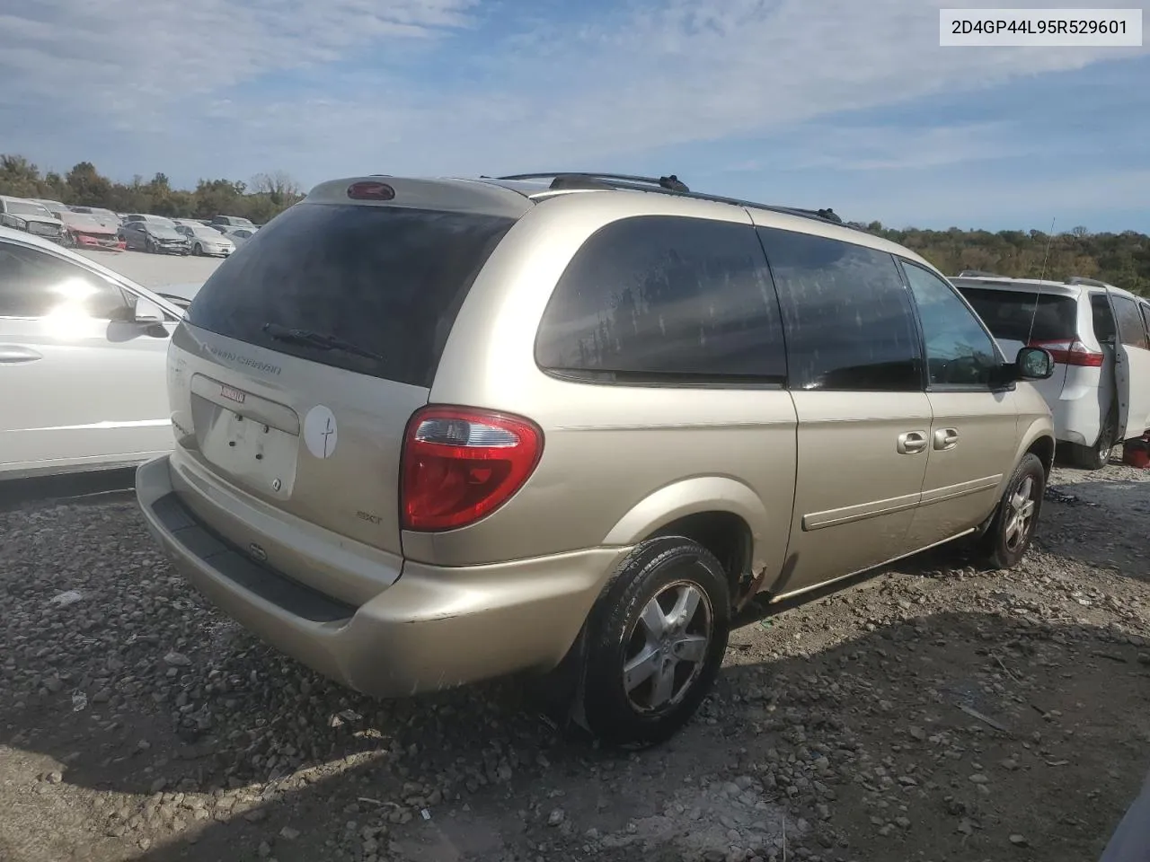 2005 Dodge Grand Caravan Sxt VIN: 2D4GP44L95R529601 Lot: 77490954