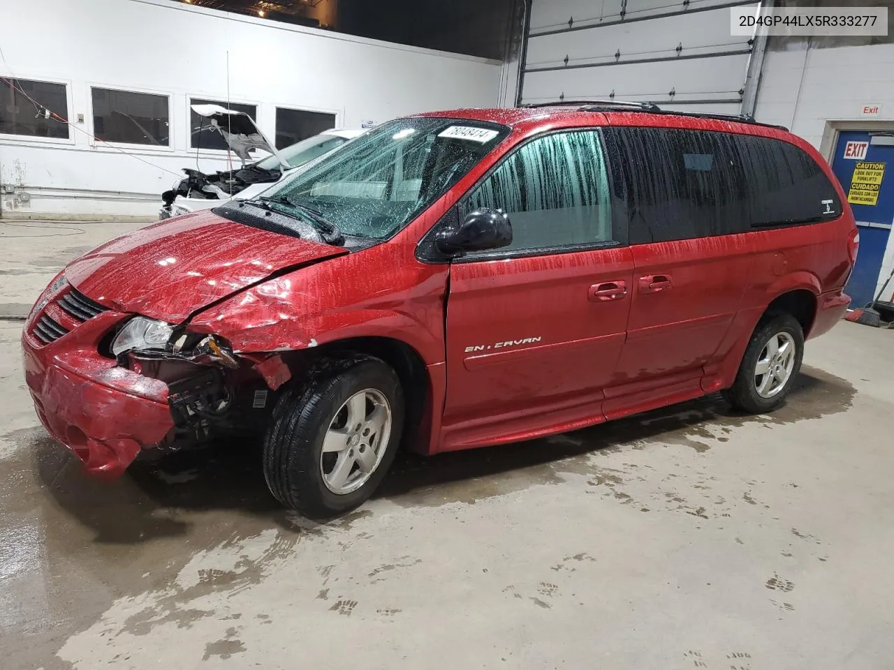 2005 Dodge Grand Caravan Sxt VIN: 2D4GP44LX5R333277 Lot: 78048414