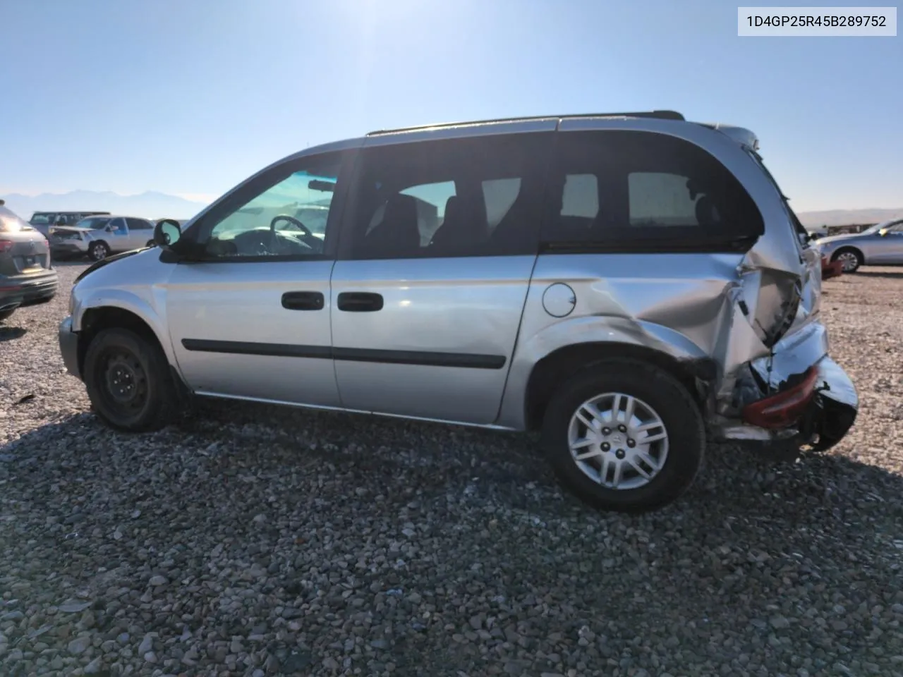 2005 Dodge Caravan Se VIN: 1D4GP25R45B289752 Lot: 79142764