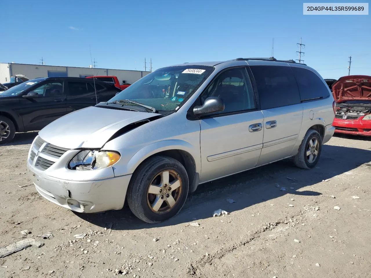 2005 Dodge Grand Caravan Sxt VIN: 2D4GP44L35R599689 Lot: 79495244