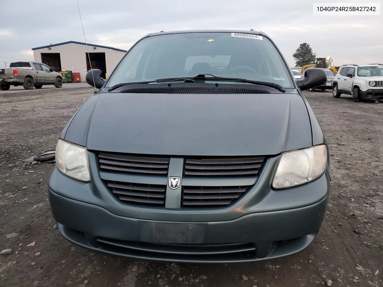 2005 Dodge Grand Caravan Se VIN: 1D4GP24R25B427242 Lot: 80086554