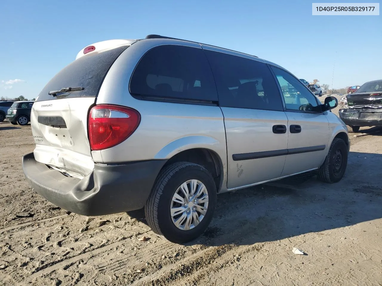 2005 Dodge Caravan Se VIN: 1D4GP25R05B329177 Lot: 80108474