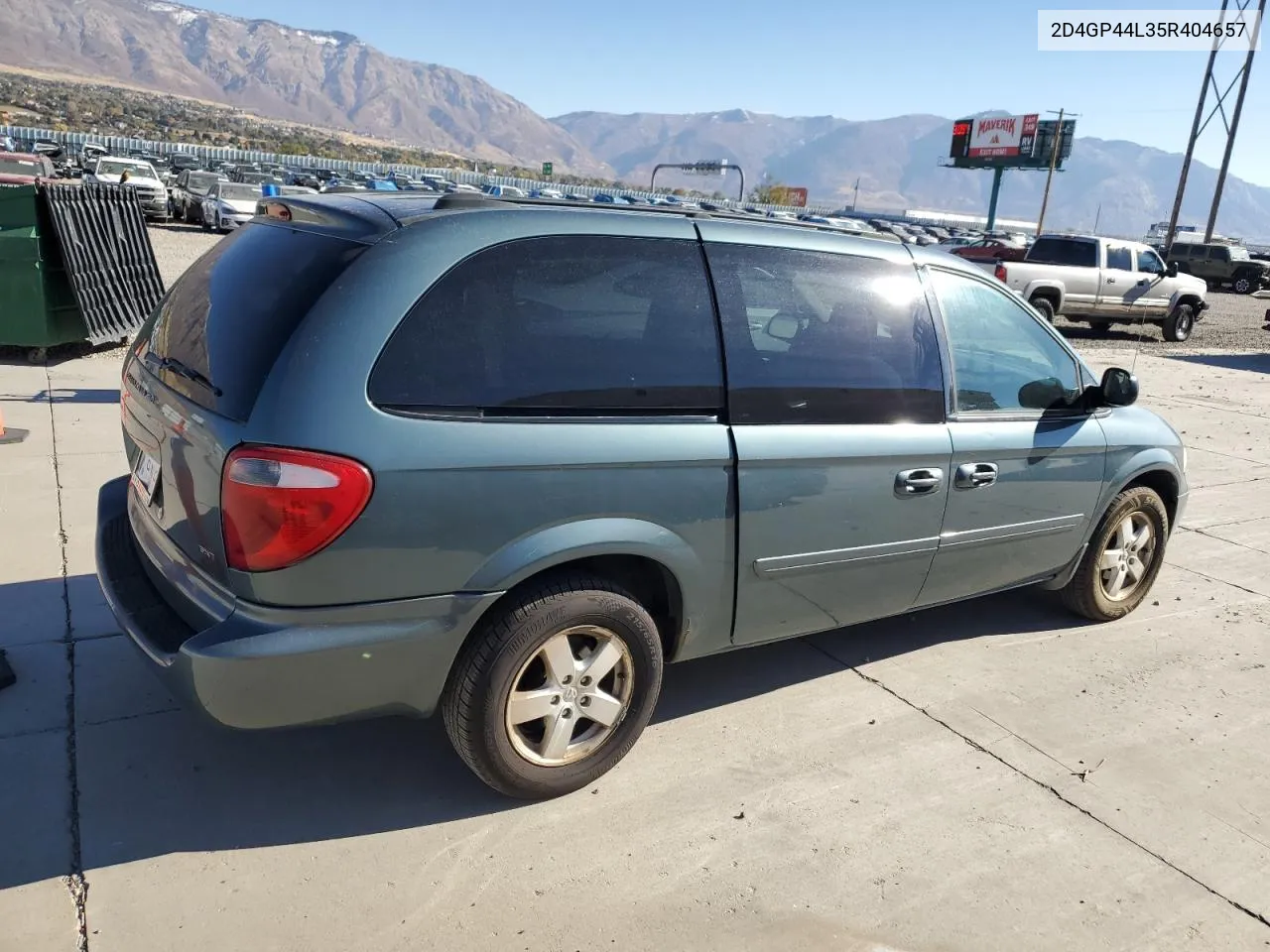 2005 Dodge Grand Caravan Sxt VIN: 2D4GP44L35R404657 Lot: 80166964