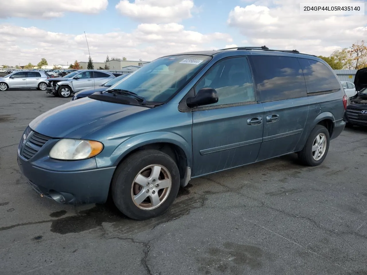 2005 Dodge Grand Caravan Sxt VIN: 2D4GP44L05R435140 Lot: 80299044