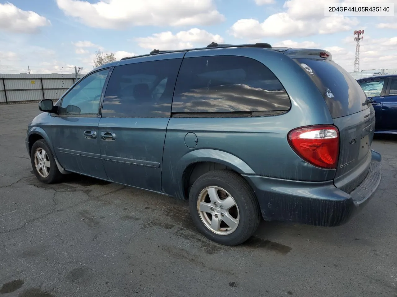 2005 Dodge Grand Caravan Sxt VIN: 2D4GP44L05R435140 Lot: 80299044