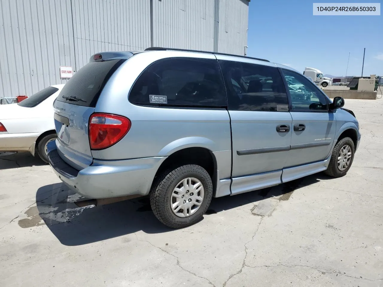 2006 Dodge Grand Caravan Se VIN: 1D4GP24R26B650303 Lot: 55486154