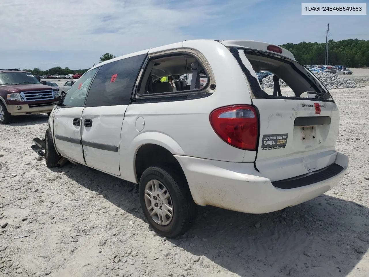 2006 Dodge Grand Caravan Se VIN: 1D4GP24E46B649683 Lot: 57121404