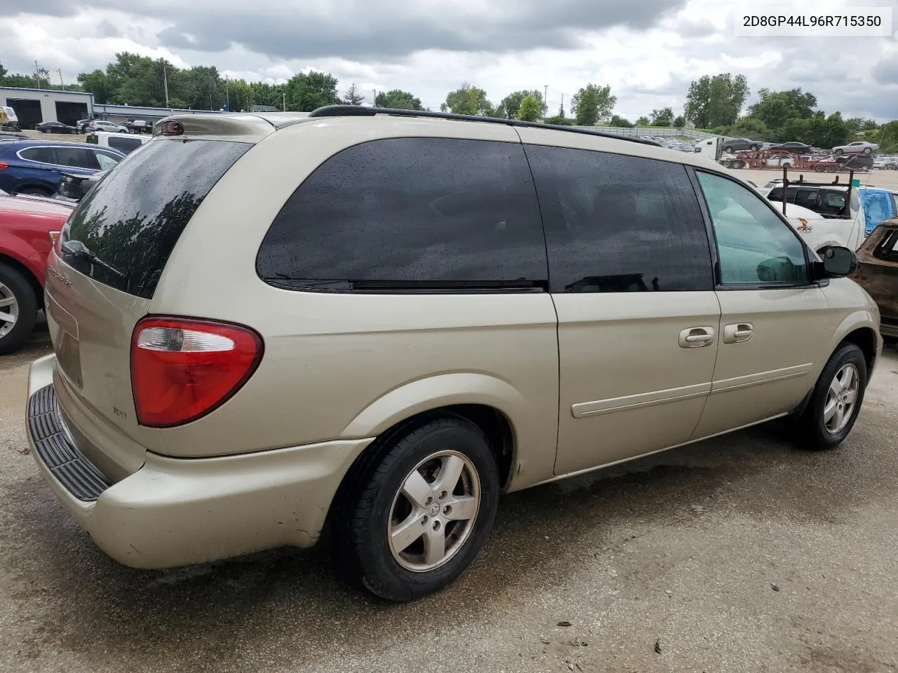 2006 Dodge Grand Caravan Sxt VIN: 2D8GP44L96R715350 Lot: 57774614