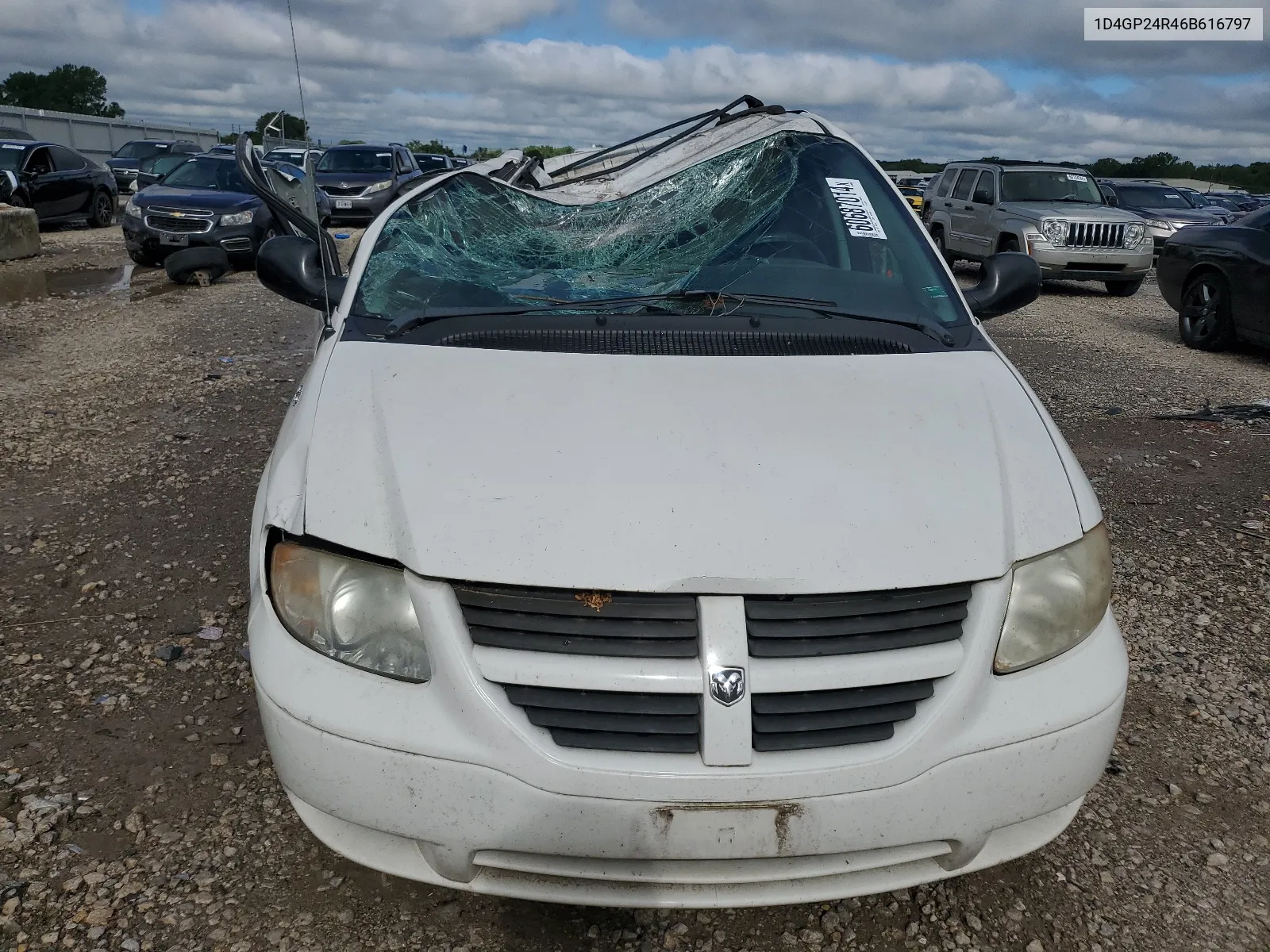 2006 Dodge Grand Caravan Se VIN: 1D4GP24R46B616797 Lot: 60687014