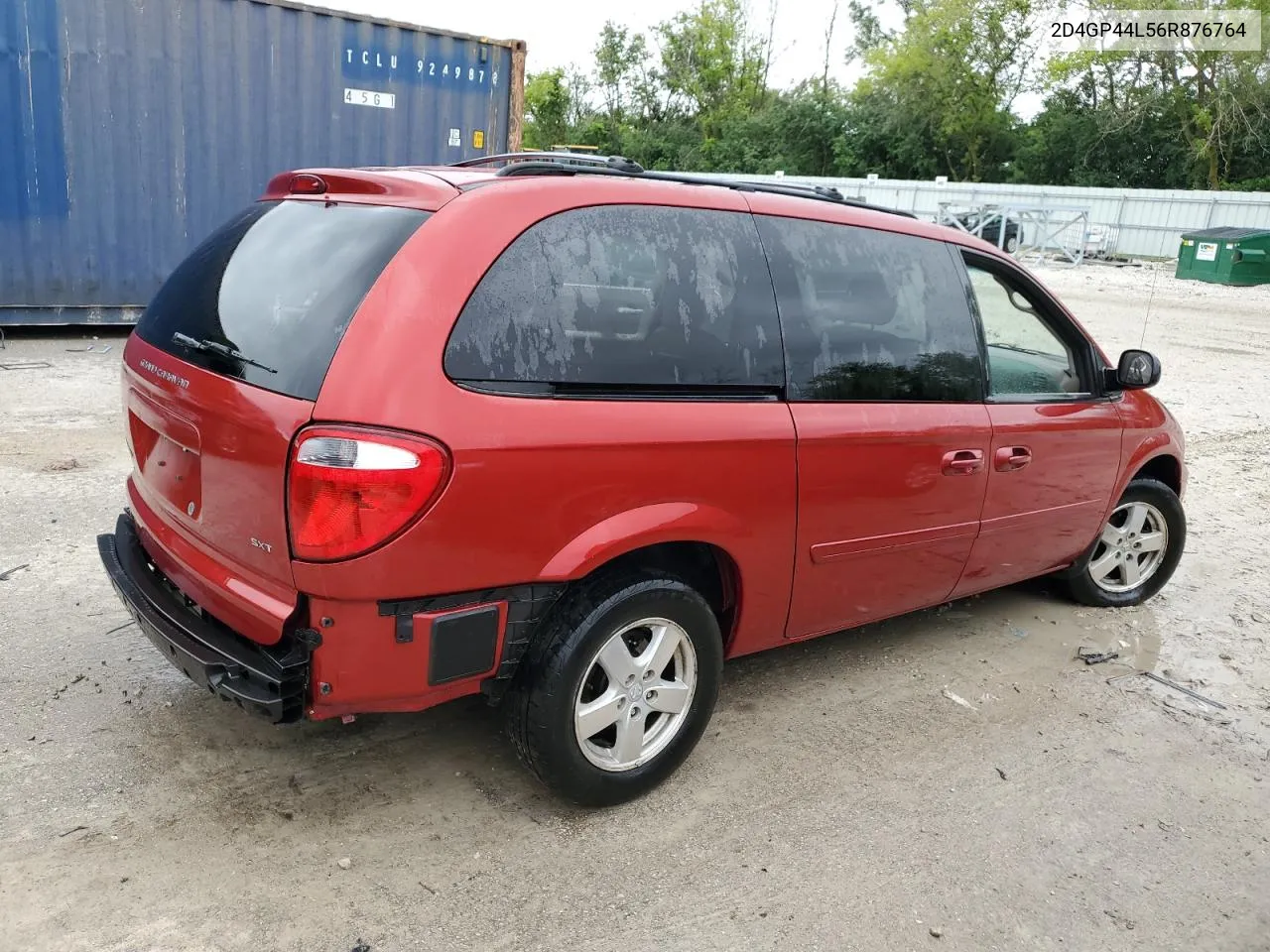 2006 Dodge Grand Caravan Sxt VIN: 2D4GP44L56R876764 Lot: 61075824