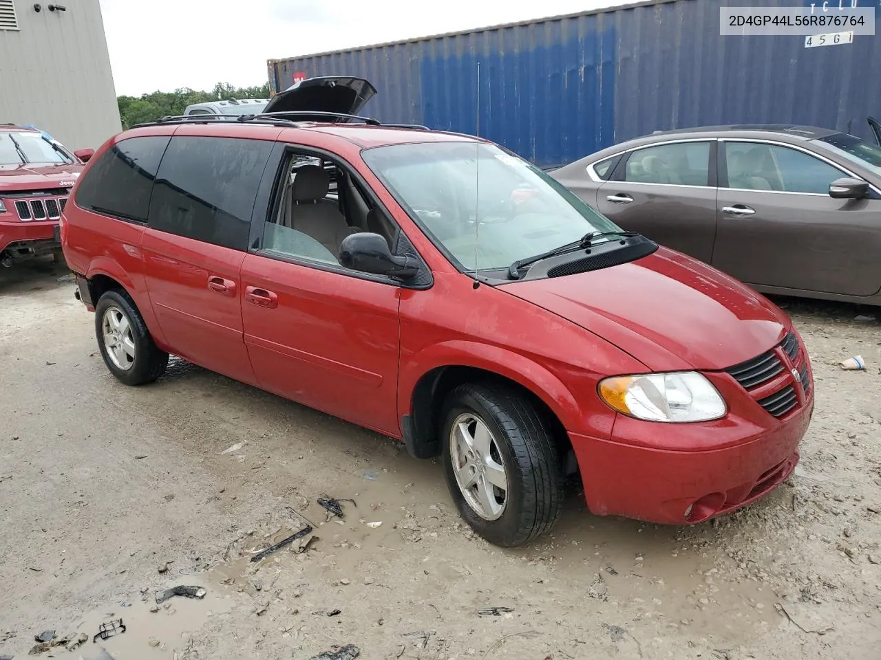 2006 Dodge Grand Caravan Sxt VIN: 2D4GP44L56R876764 Lot: 61075824