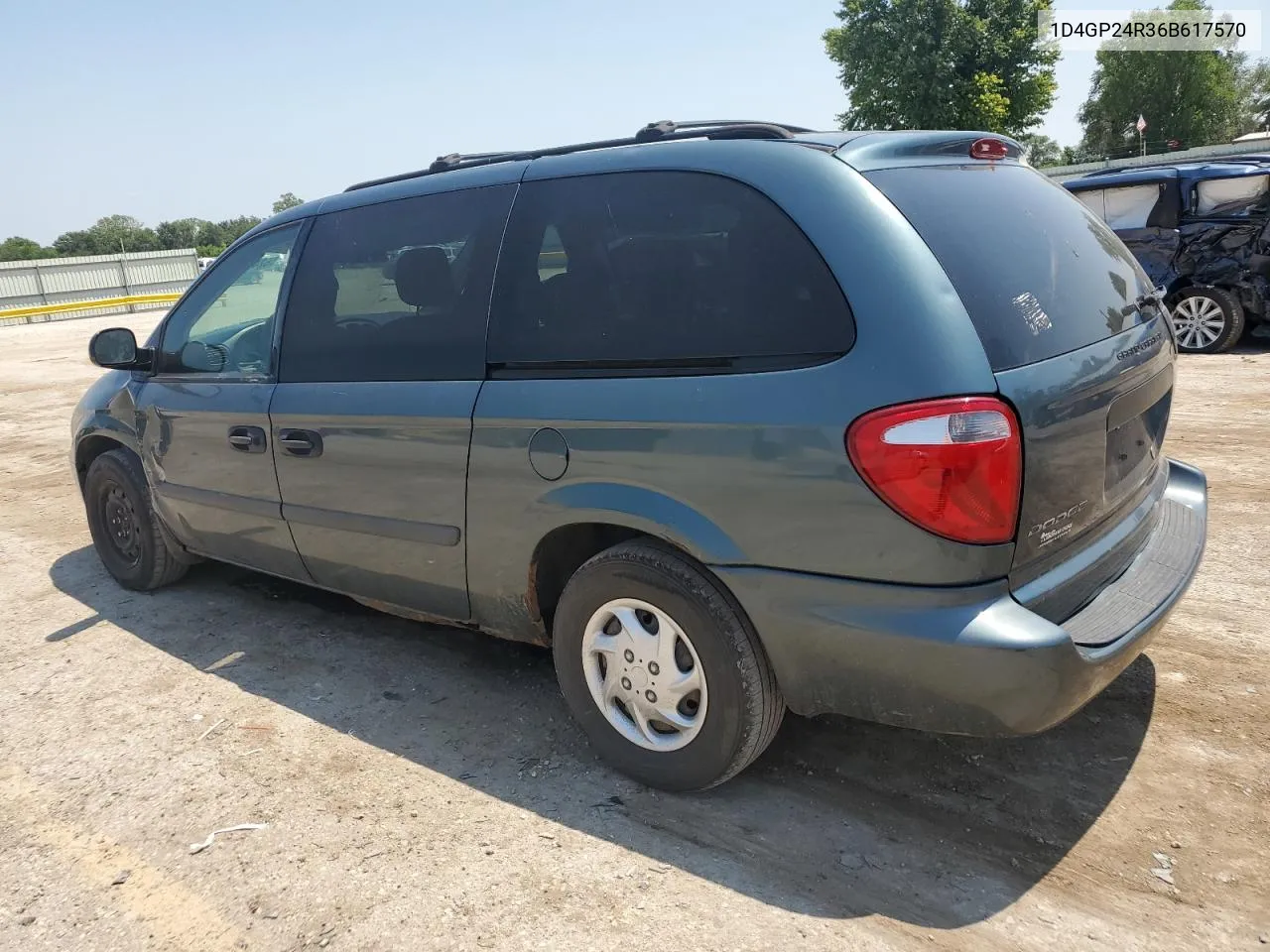 2006 Dodge Grand Caravan Se VIN: 1D4GP24R36B617570 Lot: 62468884