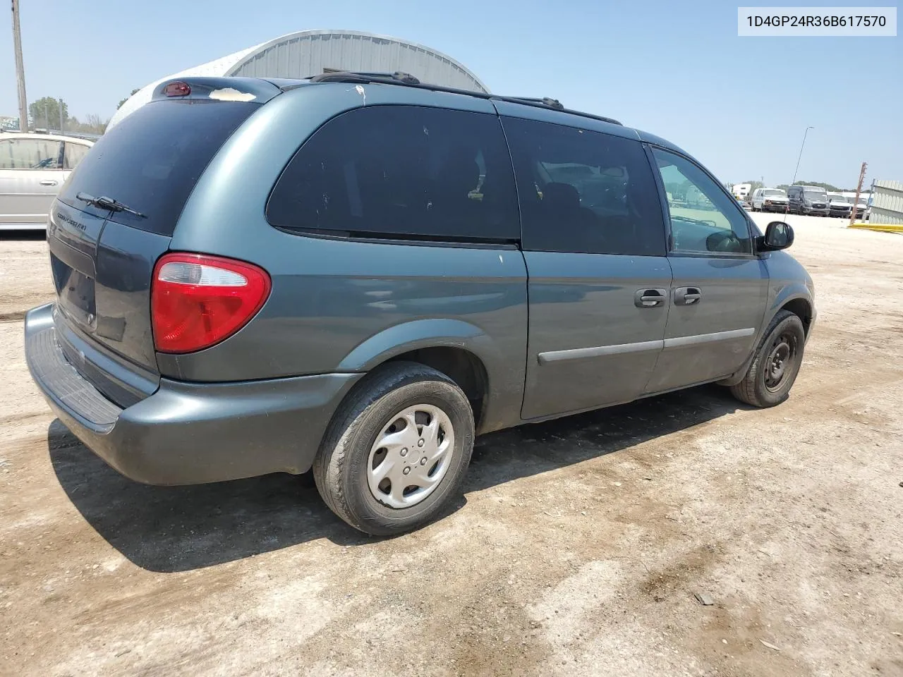 2006 Dodge Grand Caravan Se VIN: 1D4GP24R36B617570 Lot: 62468884