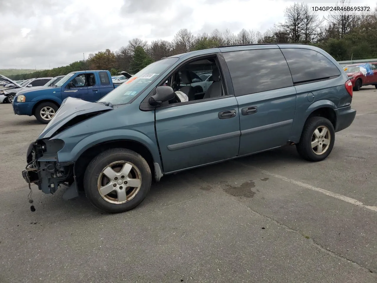 2006 Dodge Grand Caravan Se VIN: 1D4GP24R46B695372 Lot: 65270414