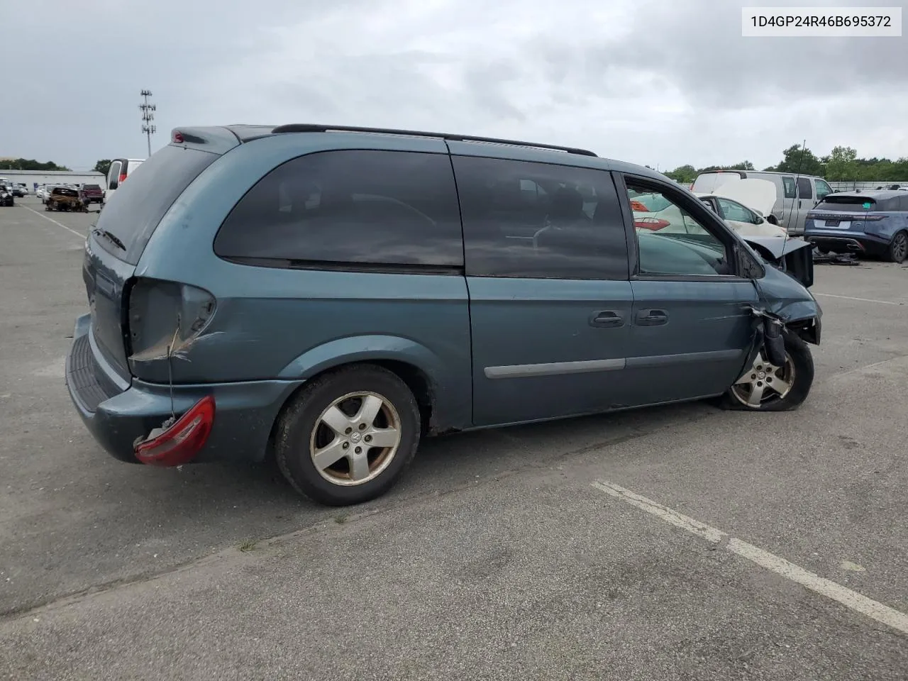 2006 Dodge Grand Caravan Se VIN: 1D4GP24R46B695372 Lot: 65270414