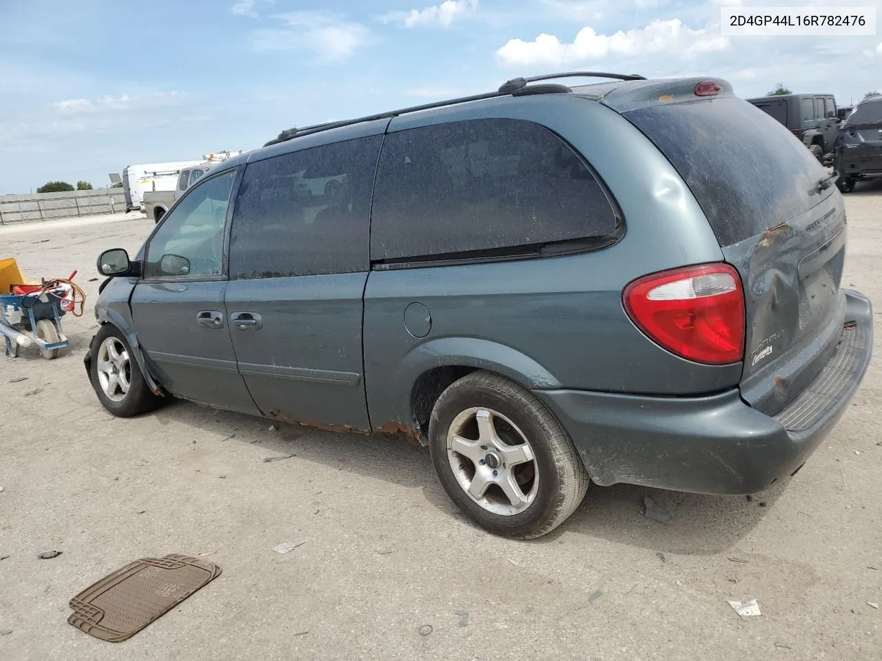 2006 Dodge Grand Caravan Sxt VIN: 2D4GP44L16R782476 Lot: 65514664