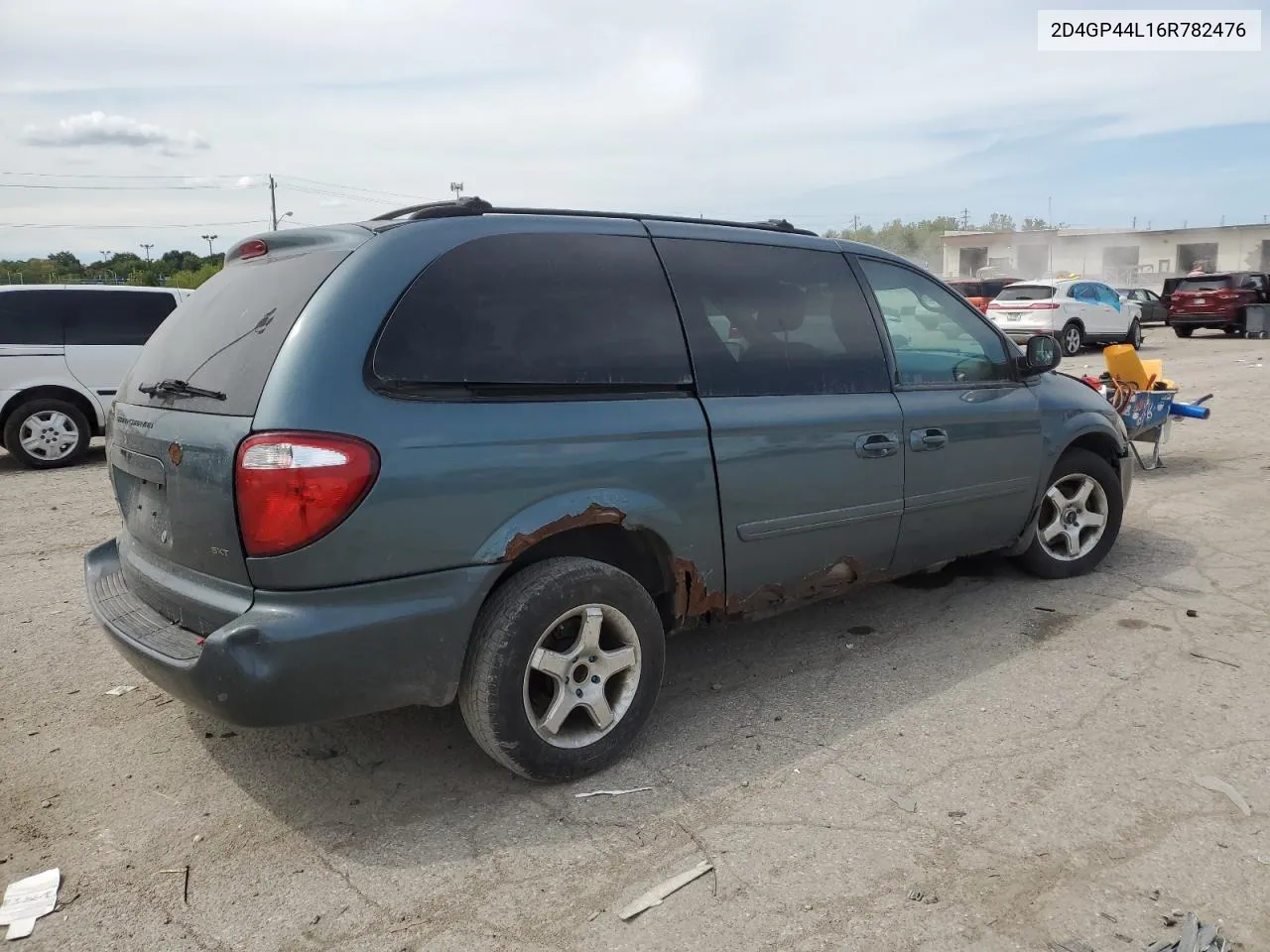 2D4GP44L16R782476 2006 Dodge Grand Caravan Sxt