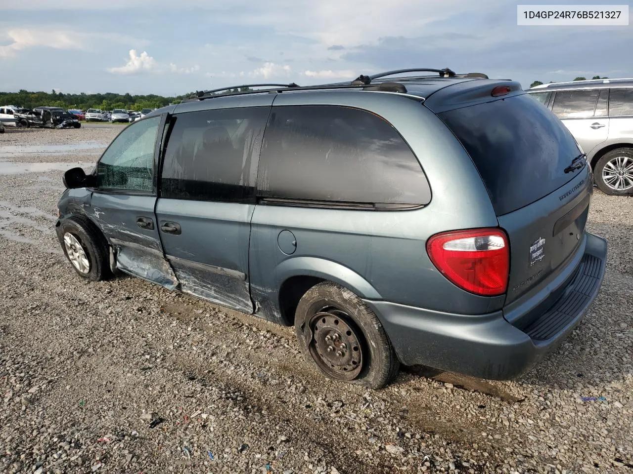 2006 Dodge Grand Caravan Se VIN: 1D4GP24R76B521327 Lot: 65617934