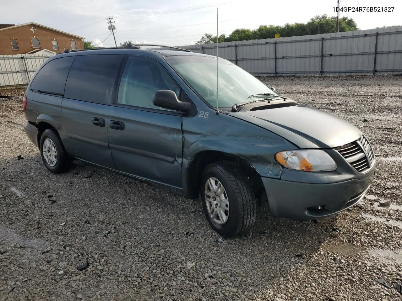 2006 Dodge Grand Caravan Se VIN: 1D4GP24R76B521327 Lot: 65617934