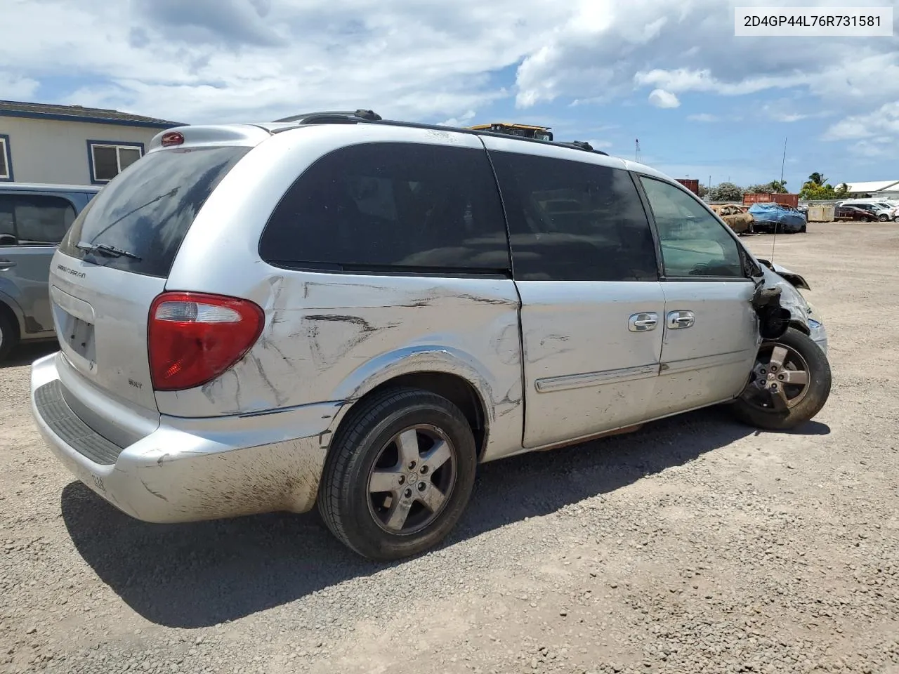 2D4GP44L76R731581 2006 Dodge Grand Caravan Sxt