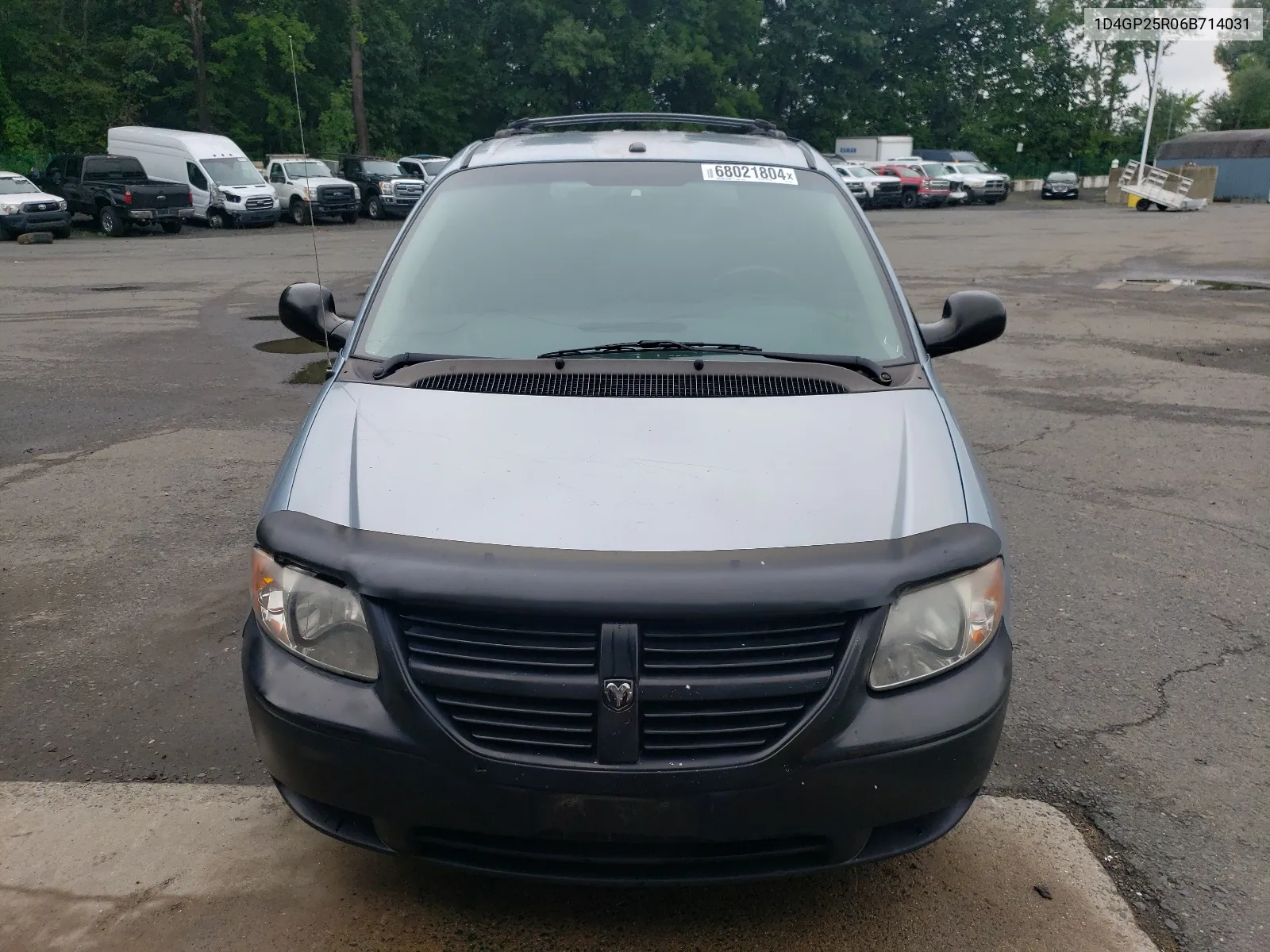 2006 Dodge Caravan Se VIN: 1D4GP25R06B714031 Lot: 68021804