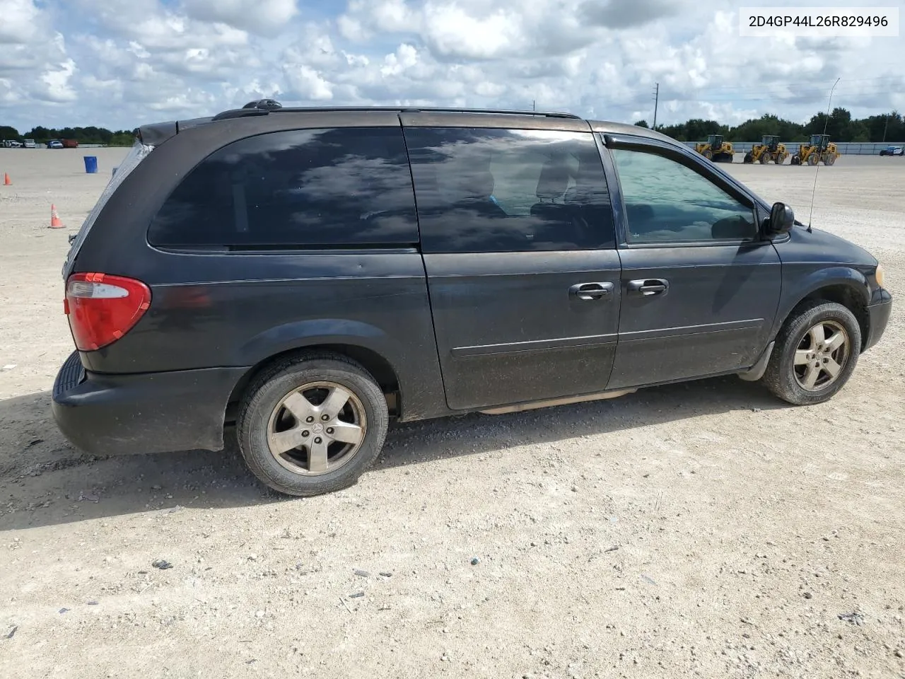 2006 Dodge Grand Caravan Sxt VIN: 2D4GP44L26R829496 Lot: 69505524