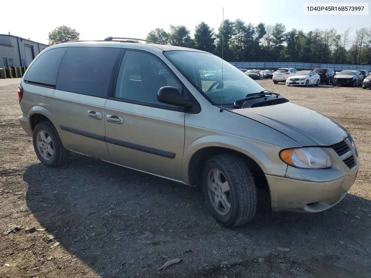 2006 Dodge Caravan Sxt VIN: 1D4GP45R16B573997 Lot: 69672834