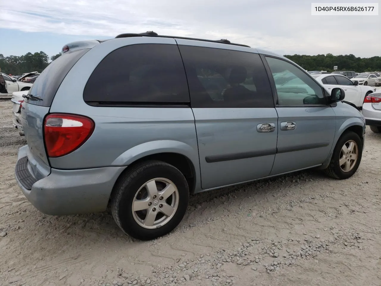 2006 Dodge Caravan Sxt VIN: 1D4GP45RX6B626177 Lot: 70280734