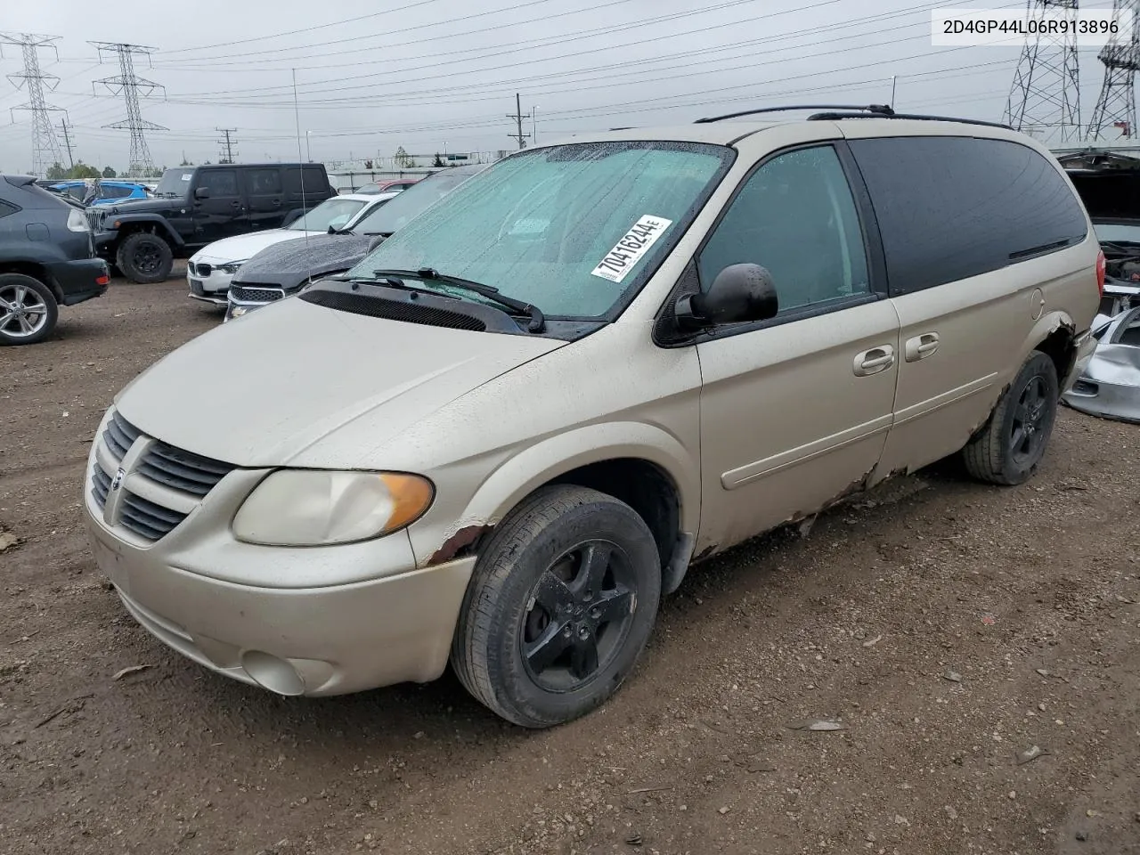 2D4GP44L06R913896 2006 Dodge Grand Caravan Sxt