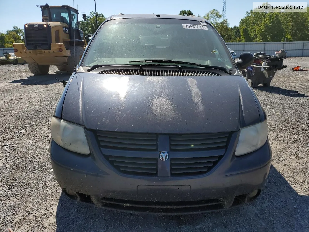 1D4GP45R56B634512 2006 Dodge Caravan Sxt