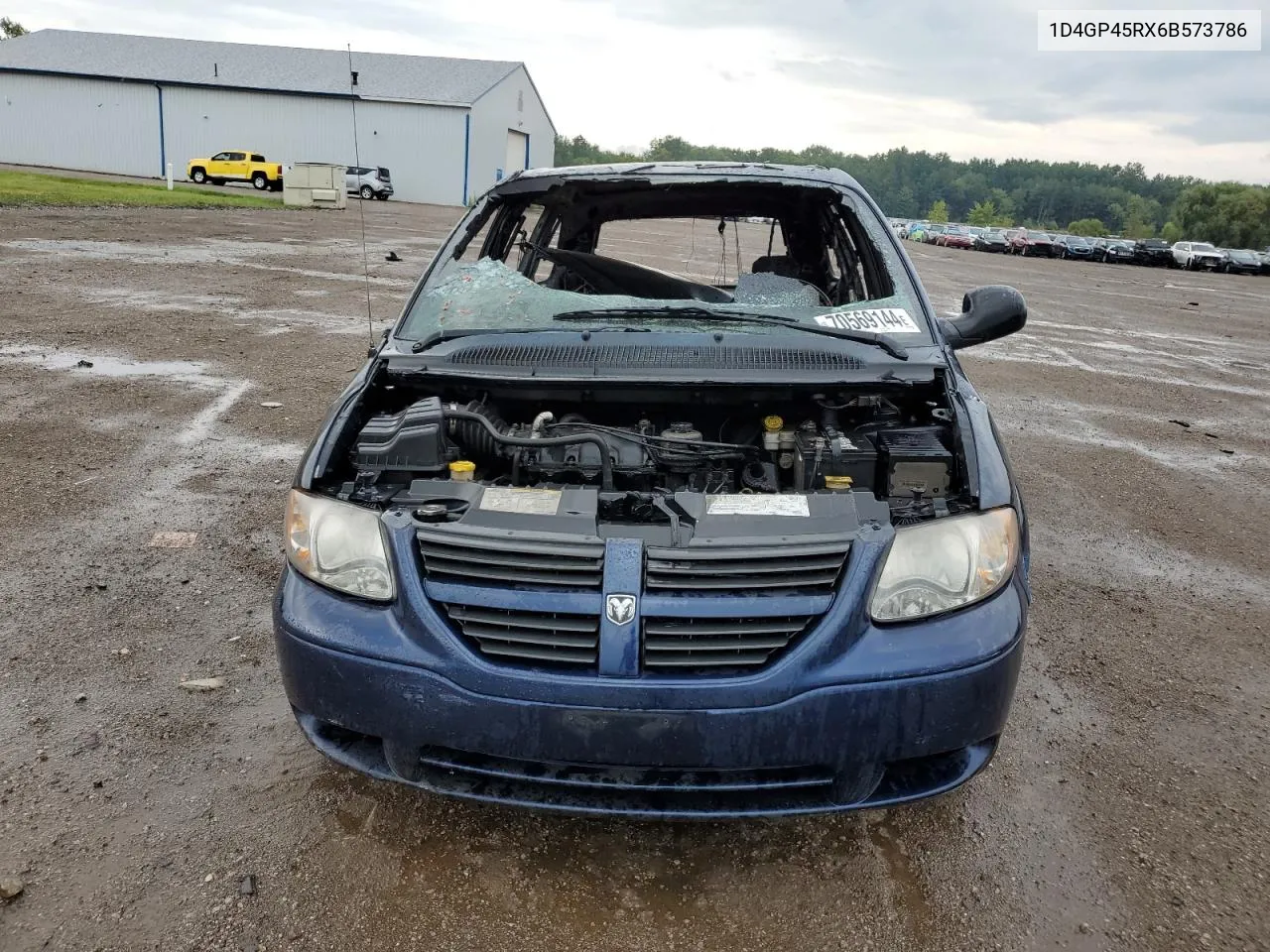 2006 Dodge Caravan Sxt VIN: 1D4GP45RX6B573786 Lot: 70569144