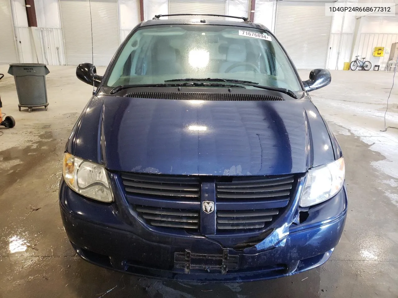 2006 Dodge Grand Caravan Se VIN: 1D4GP24R66B677312 Lot: 71676894