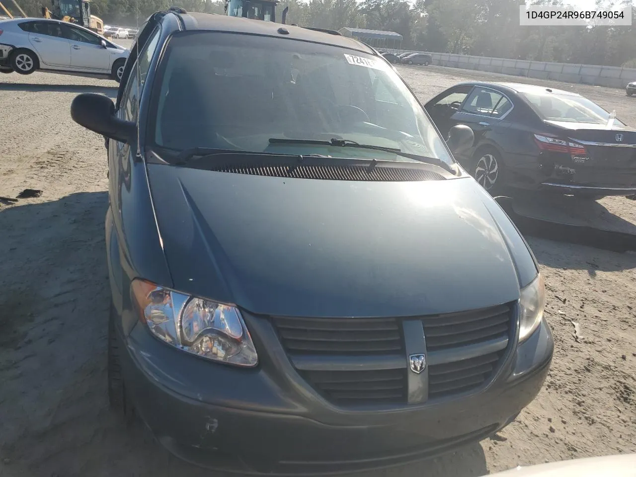 2006 Dodge Grand Caravan Se VIN: 1D4GP24R96B749054 Lot: 72418154